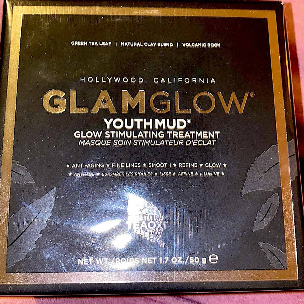 Glamglow Youth Mud Glow Stimulating & Exfoliating Mask NIB